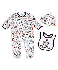 Wear by Erin Andrews Baby Boys and Girls Cincinnati Bengals Sleep Play Set