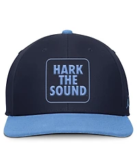 Jordan Men's Navy/Carolina Blue North Carolina Tar Heels 2025 Sideline Campus Pro Local Snapback Hat