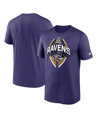 Nike Men's Purple Baltimore Ravens Legend Icon Performance T-Shirt
