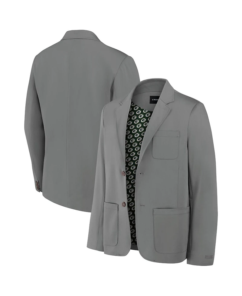 J. Palmer Men's Graphite New York Giants Man-In-Motion Blazer