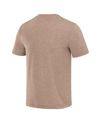 J. Palmer Men's Tan Philadelphia Eagles Four Down T-Shirt