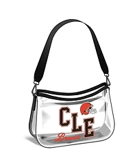 Wear by Erin Andrews Cleveland Browns Clear Stadium Mini Purse