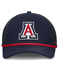 Nike Men's Navy Arizona Wildcats Rise Primetime Trucker Adjustable Hat