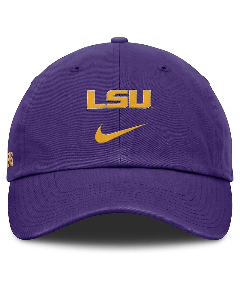 Nike Men's Purple Lsu Tigers Primetime Club Adjustable Hat