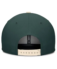 Nike Men's Green/Cream Michigan State Spartans Pro Legacy Script Snapback Hat