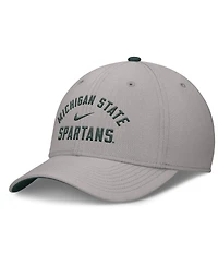 Nike Men's Gray Michigan State Spartans Rise Prep Performance Flex Hat