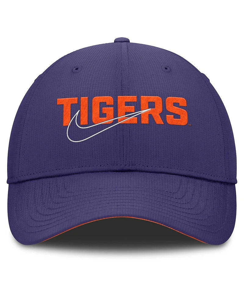 Nike Men's Purple Clemson Tigers Club Prep Performance Adjustable Hat