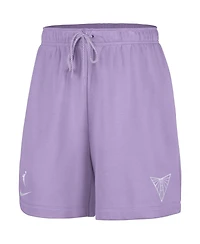 Nike Women's Violet Golden State Valkyries 6" Fleece Performance Shorts