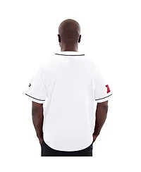 Starter Men's White Jacksonville Jaguars Relay Full-Button Baseball Jersey