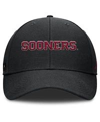 Jordan Men's Black Oklahoma Sooners 2025 On-Field Rise Performance Adjustable Hat