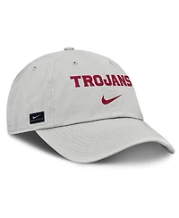Nike Men's Gray Usc Trojans 2025 On-Field Gameday Club Adjustable Hat