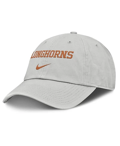 Nike Men's Gray Texas Longhorns 2025 On-Field Gameday Club Adjustable Hat