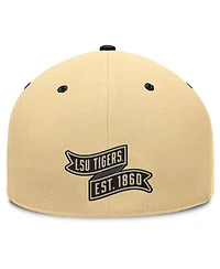 Fanatics Men's Gold/Black Lsu Tigers Balance Fitted Hat