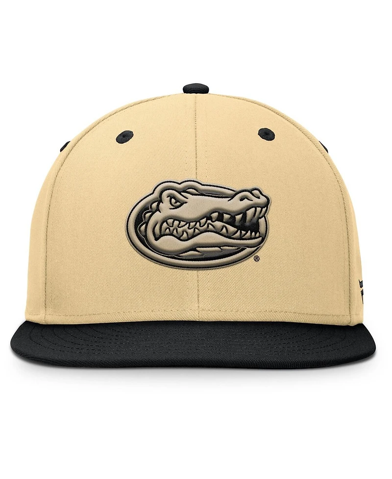 Fanatics Men's Gold/Black Florida Gators Balance Fitted Hat