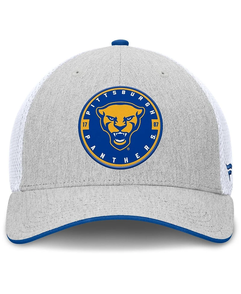 Fanatics Men's Heather Gray Pitt Panthers Trigger Flex Hat