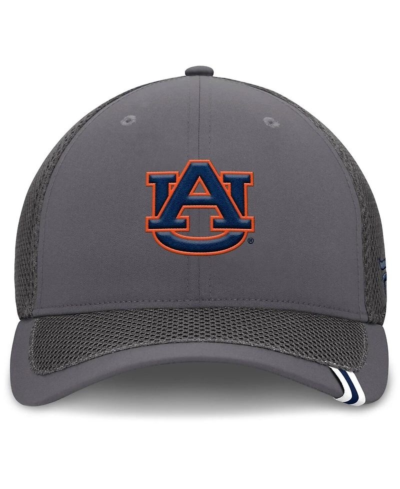 Fanatics Men's Gray Auburn Tigers Clincher Flex Hat