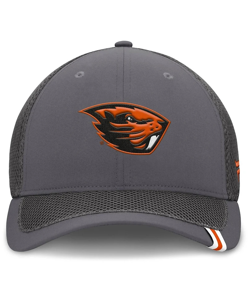 Fanatics Men's Gray Oregon State Beavers Clincher Flex Hat