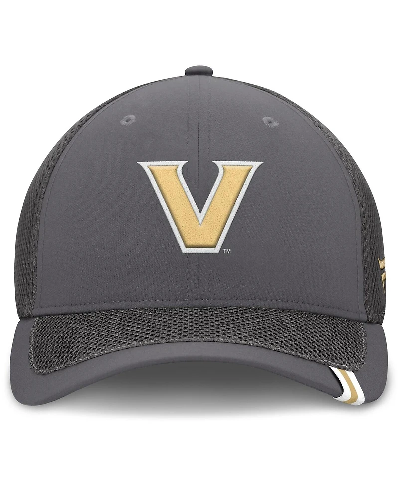 Fanatics Men's Gray Vanderbilt Commodores Clincher Flex Hat