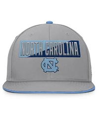 Fanatics Men's Gray North Carolina Tar Heels Duo Snapback Hat