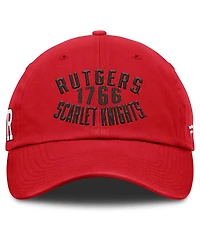 Fanatics Men's Scarlet Rutgers Scarlet Knights Archer Adjustable Hat