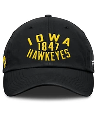 Fanatics Men's Black Iowa Hawkeyes Archer Adjustable Hat