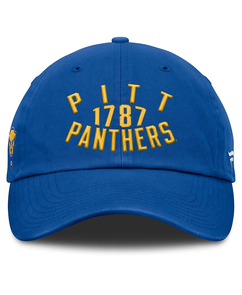 Fanatics Men's Royal Pitt Panthers Archer Adjustable Hat