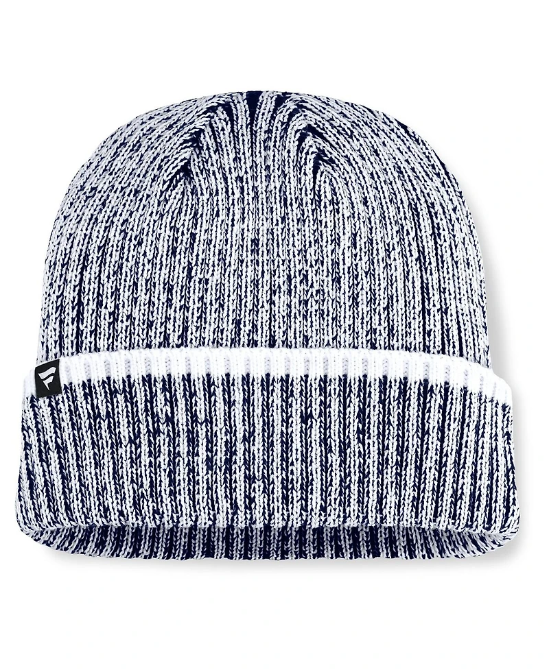 Fanatics Men's Navy/White Penn State Nittany Lions Haze Cuffed Knit Hat