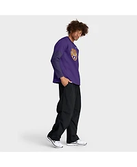 Nike Men's Purple Lsu Tigers 2025 Sideline Coach Performance Long Sleeve T-Shirt