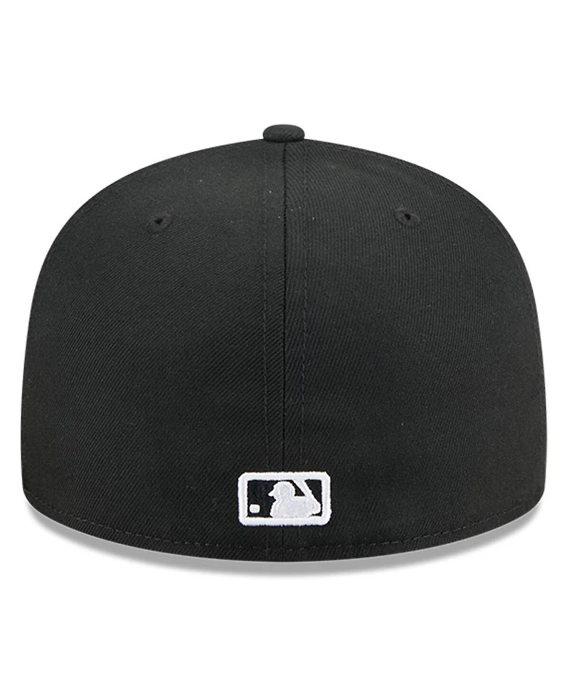 New Era Men's Black Pittsburgh Pirates Baseball Hall of Fame 59FIFTY Fitted Hat
