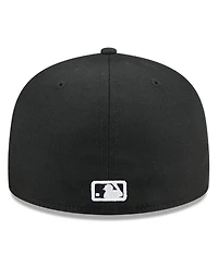 New Era Men's Black Pittsburgh Pirates Baseball Hall of Fame 59FIFTY Fitted Hat