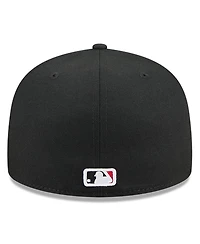 New Era Men's Black Chicago White Sox Baseball Hall of Fame 59FIFTY Fitted Hat