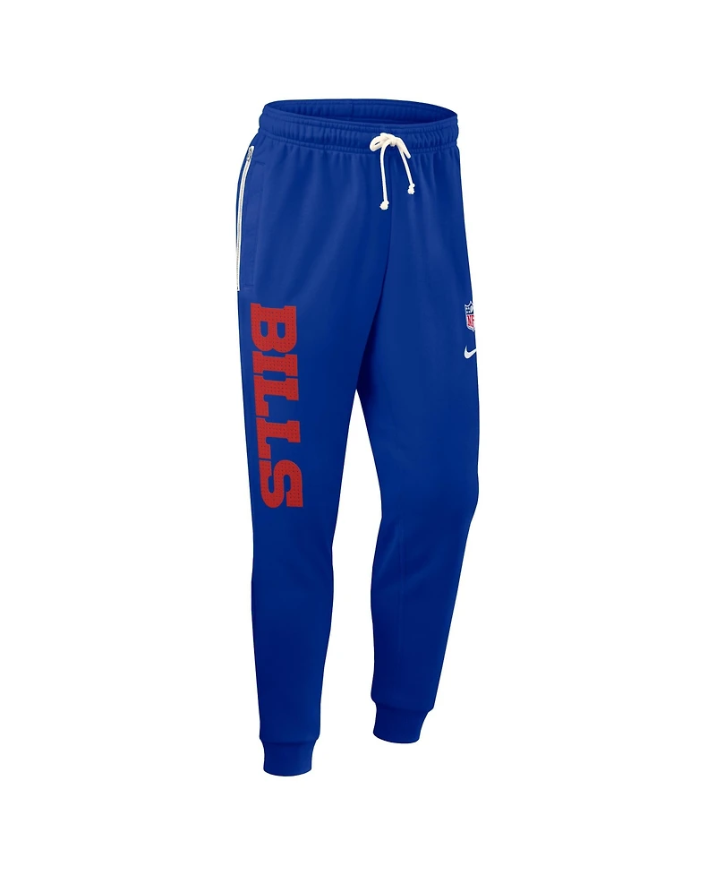 Nike Men's Royal Buffalo Bills Sideline Ground Game Performance Taper Pants