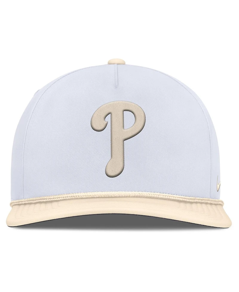 Nike Men's White/Cream Philadelphia Phillies Pro Performance Snapback Hat