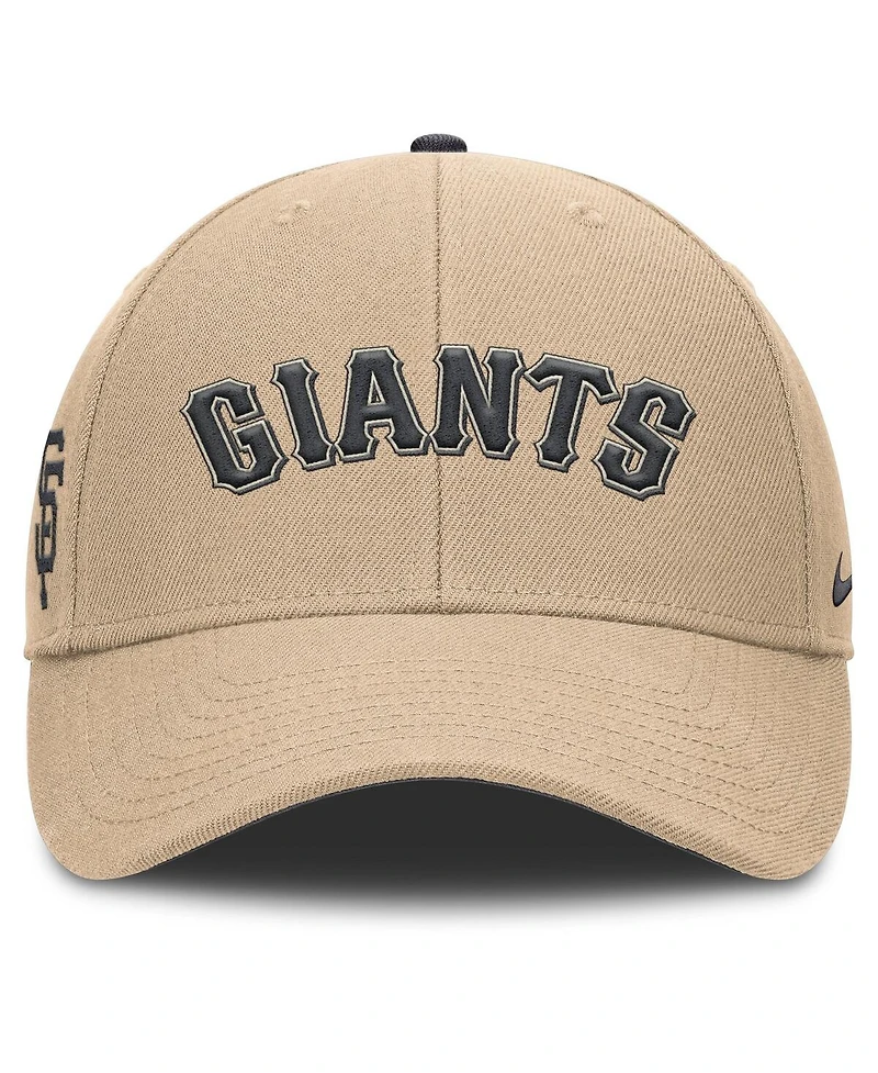 Nike Men's Khaki San Francisco Giants Rise Adjustable Hat