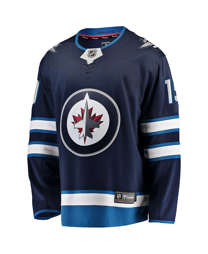 Fanatics Men's Jonathan Toews Navy Winnipeg Jets Home Breakaway Jersey