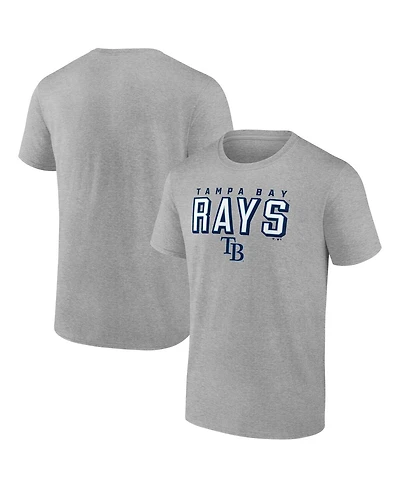 Fanatics Men's Gray Tampa Bay Rays Team T-Shirt