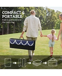 Outsunny Outdoor Rug, 9' x 18' Floor Mat