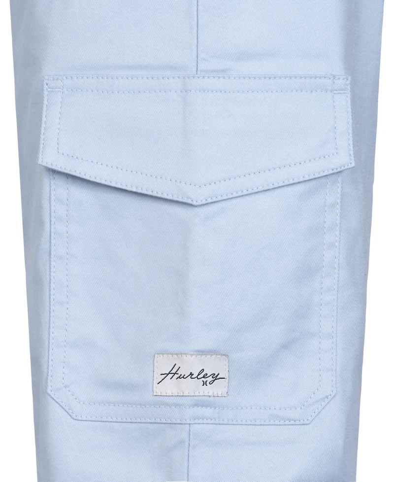 Hurley Big Girls Wide Leg Cargo Pants
