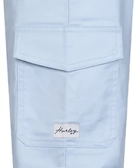 Hurley Big Girls Wide Leg Cargo Pants