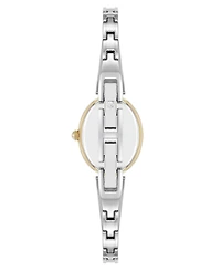 Anne Klein Women's Quartz Two-Tone Metal Alloy Bangle Watch, 18mm