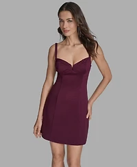 Bcbg Women's Sleeveless Sweetheart A-Line Dress