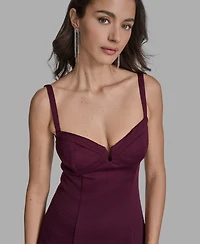 Bcbg Women's Sleeveless Sweetheart A-Line Dress