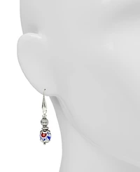 Patricia Nash Beaded Wire Drop Earrings