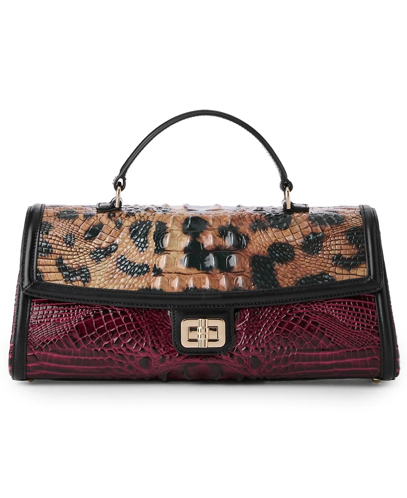 Brahmin Dayan Small Leather Towers Satchel