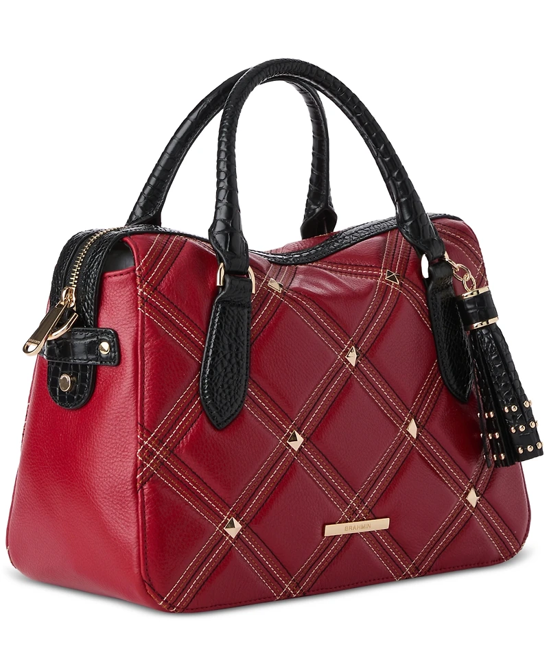 Brahmin Micaela Medium Leather Satchel