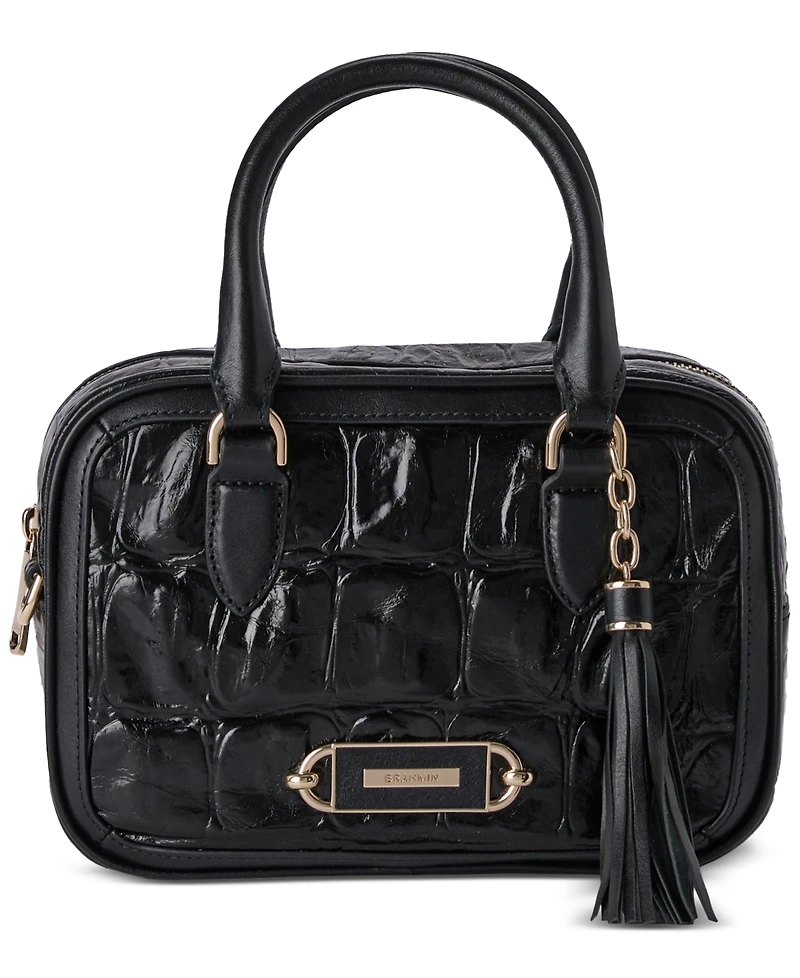 Brahmin Mara Small Leather Satchel