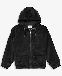 Mode of One Men's Relaxed-Fit Corduroy Hoodie Jacket, Macy's Exclusive