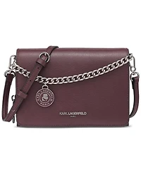 Karl Lagerfeld Paris Lourdes Crossbody with Chain Strap