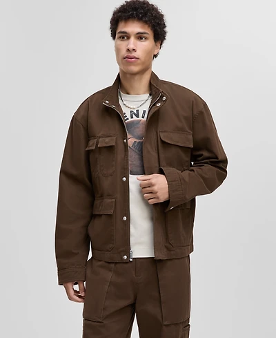 Mode of One Men's Relaxed-Fit Cargo Jacket, Macy's Exclusive