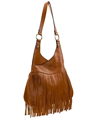 Patricia Nash Pienza Medium Leather Shoulder Bag